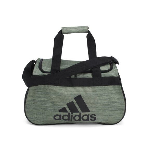 ADIDAS Green/black Diablo Small Hex Print Duffel Bag